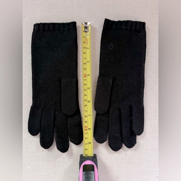 Carolyn Rowan Embroidered Lips, Lipstick & Sunglasses Wool Gloves NWOT - Picture 2 of 6